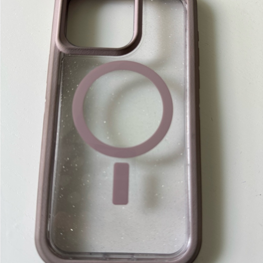 OtterBox Defender Pink MagSafe Compatible Phone Case- IPhone 15pro Max